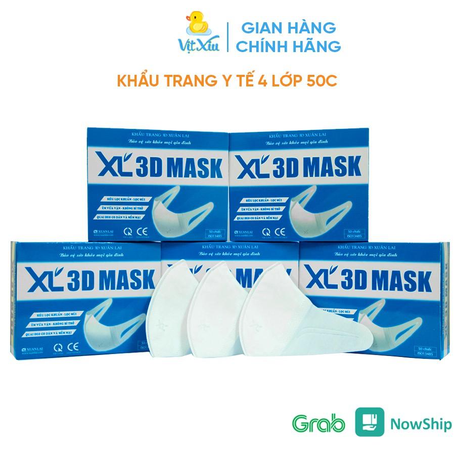 FULL HỘP 50 CÁI Khẩu trang 3D . hàng chuẩn