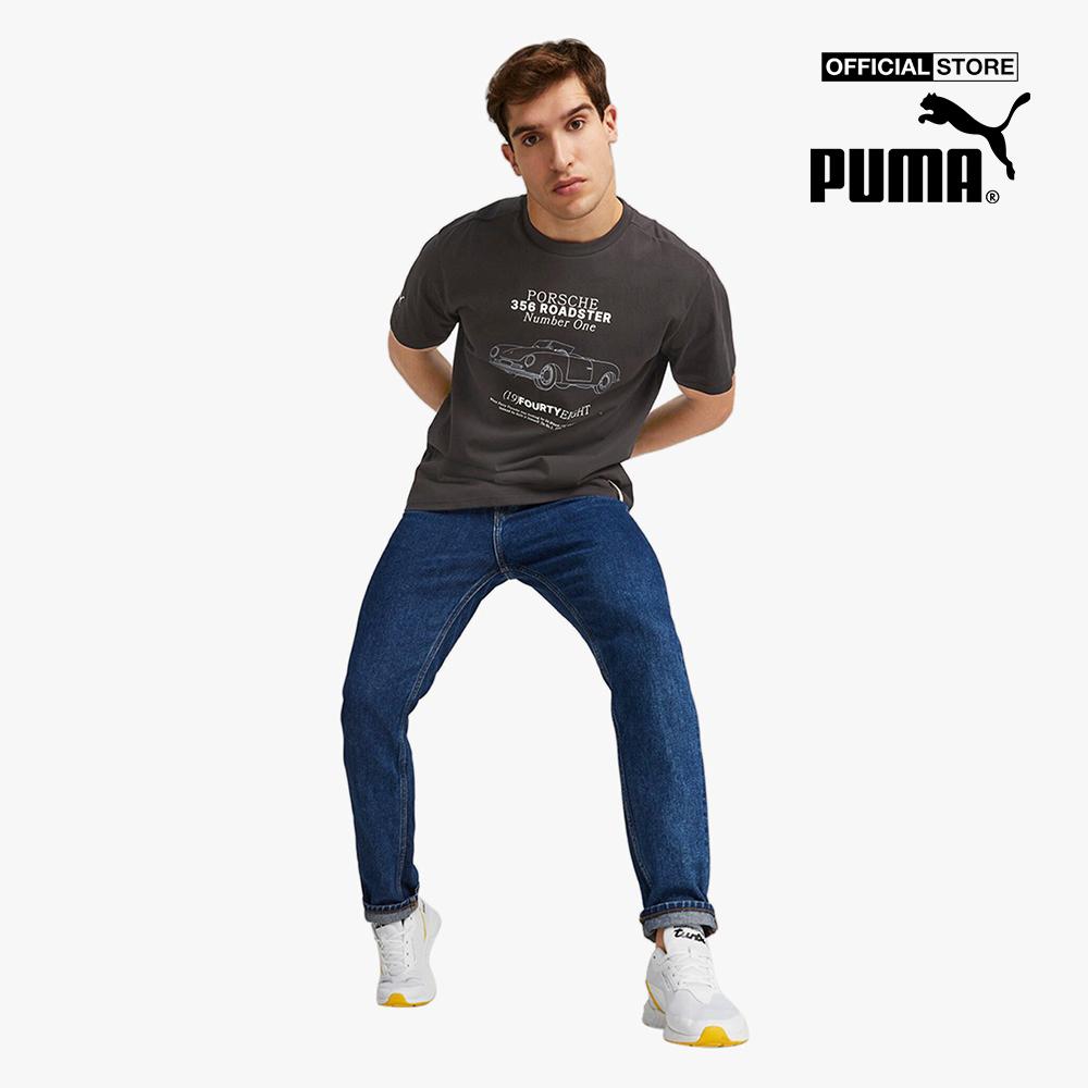 PUMA - Áo thun nam cổ tròn tay ngắn Porsche Legacy 356 Road