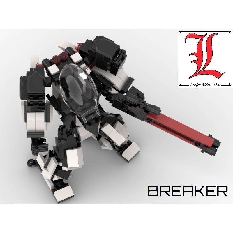 Đồ chơi lắp ráp robot mech Moc Breaker