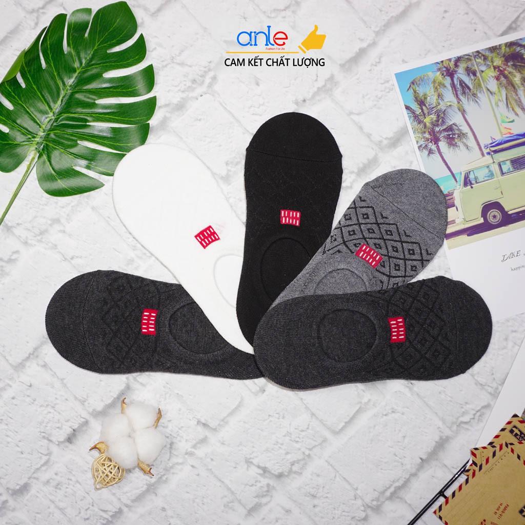 Set 10 Đôi Vớ Lười Tất Hài Cotton Modal hàng hiệu xuất Nhật khử mùi thấm hút mồ hôi đóng túi Zip cao cấp - Anle Store