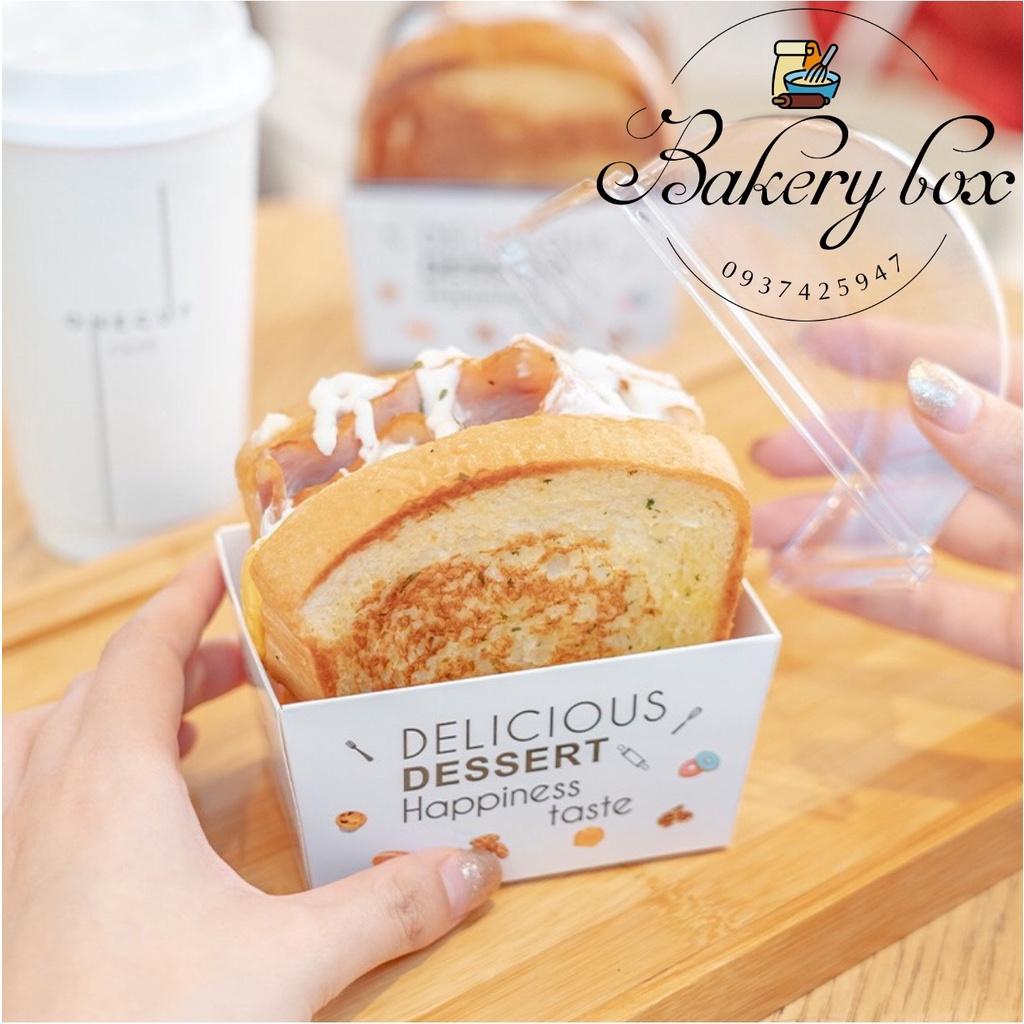 Hộp Giấy Trắng Nắp Bầu DELICIOUS