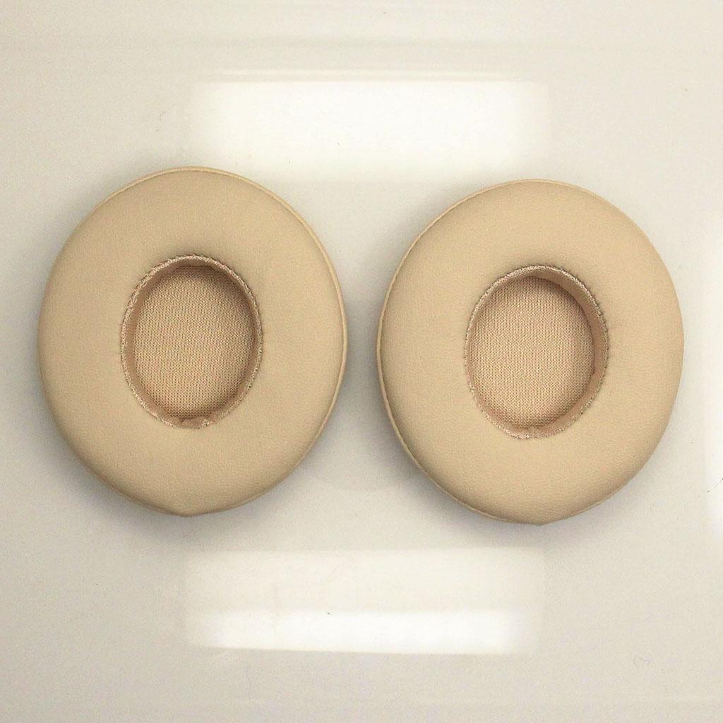 1 Pair Ear Pads Cushions Covers  Headsets Champagne