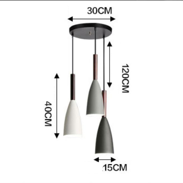 Hình ảnh Đèn thả bàn ăn - đèn chùm -  đèn treo trần - đèn thả trang trí nội thất cao cấp ILYA 