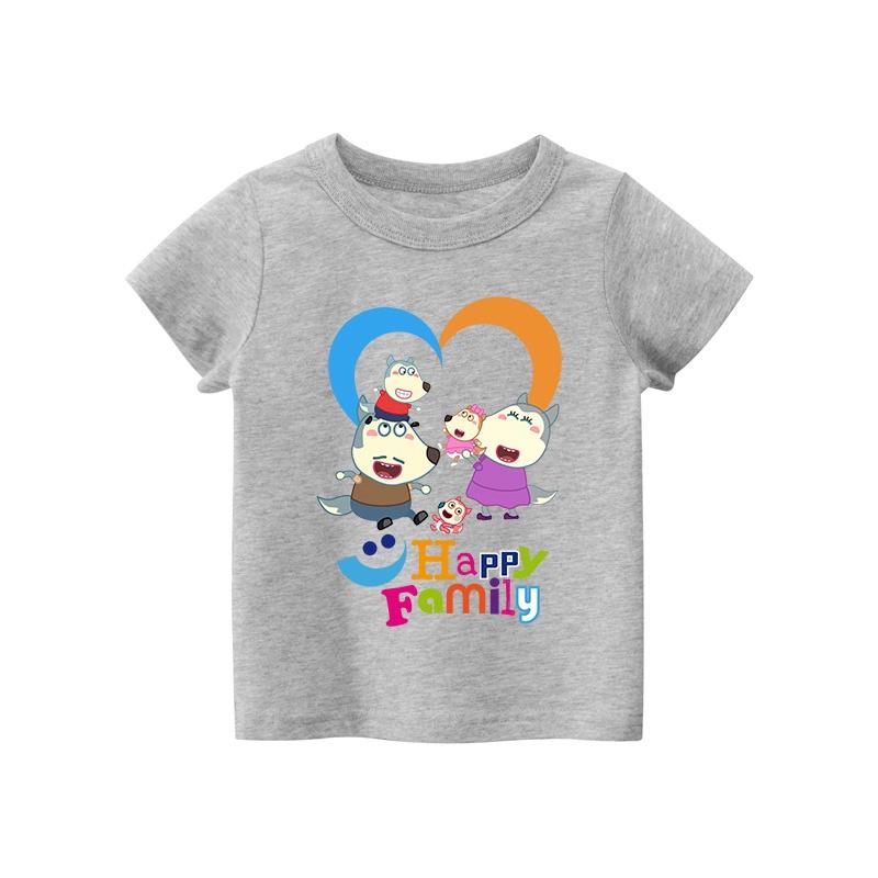 Áo thun trẻ em SÓI BABY 8 màu áo, đầy đủ size có big size, MÀU KHÁC NHẮN TIN SHOP