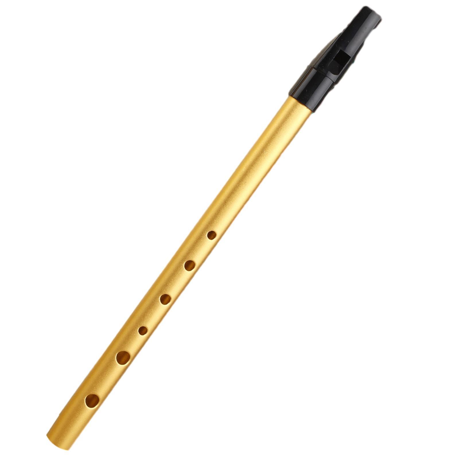 Whistle, Portable 6 Hole Piccolo Musical, Traditional Durable Flute Easy to Learn Fipple, Whistle Key of C for Kids, Beginners, Music Lovers Gift