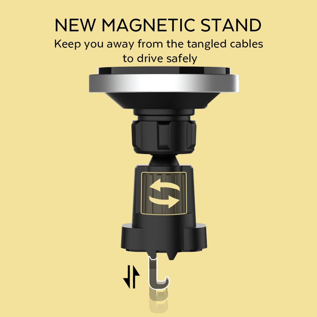 2 in 1 Wireless in Car Holder Phone Charger for Air Vent Mount