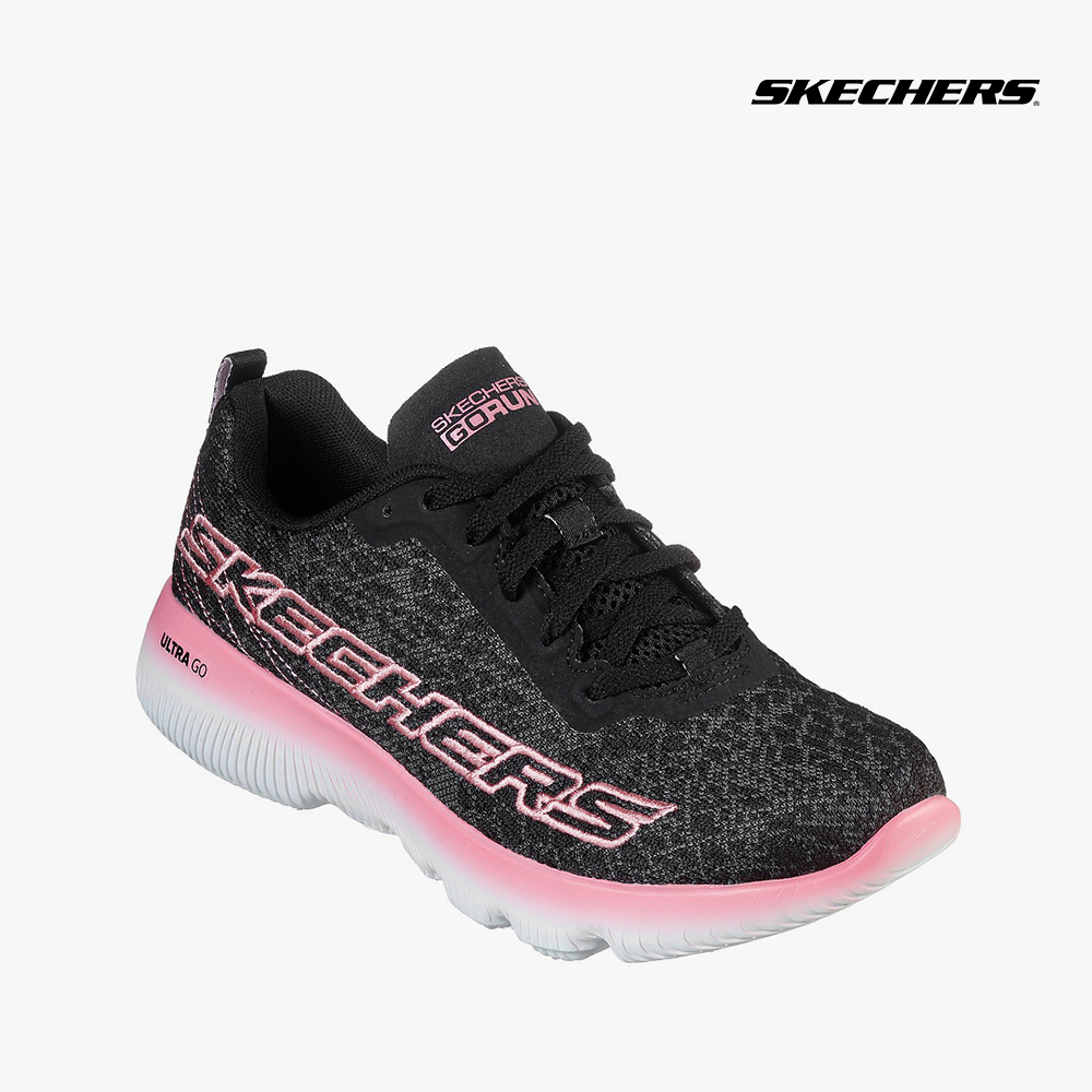 SKECHERS - Giày sneaker nữ thắt dây GOrun Focus Belief 128021-BKPK