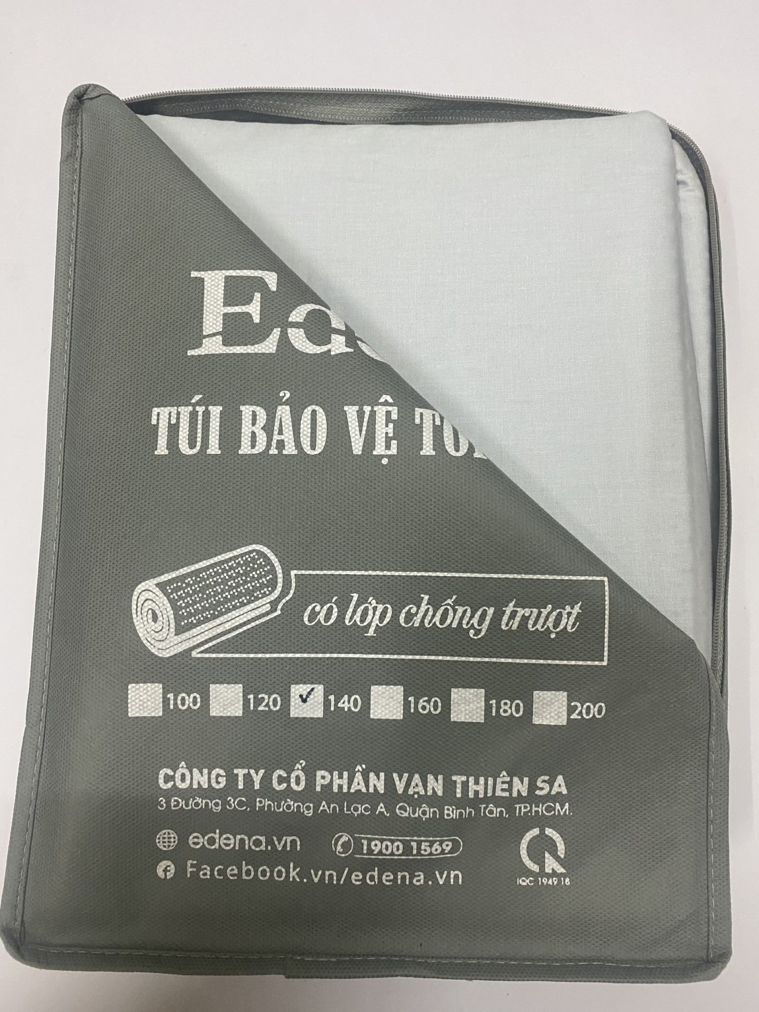 Áo Bọc Bảo Vệ Topper Edena - Có Lớp Chống Trượt - Chính Hãng 100%