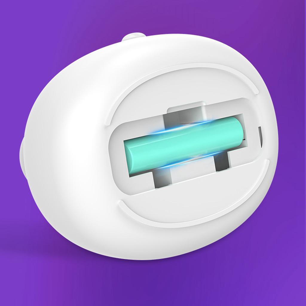 Cute Ultrasonic Contact Lens Cleaner Container Lens Washer AAA Battery