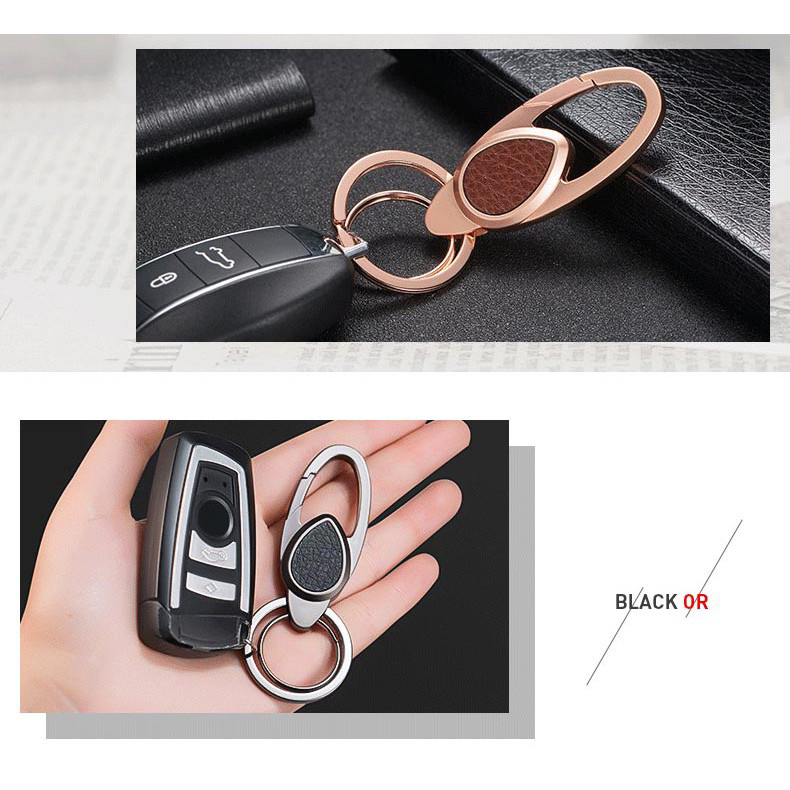 Móc Treo Chìa Khóa Oto Xe Máy ZB-133 Có Móc Đỉa Quần Nhỏ Gọn Đẹp Độc Lạ