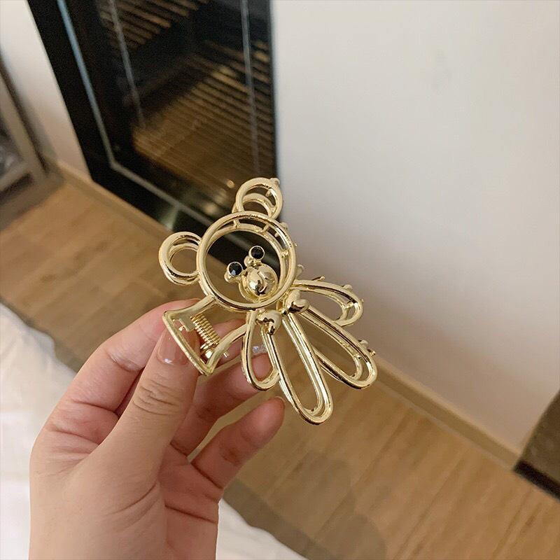 KẸP GẤP GẤU 3D KIM LOẠI XỊN CAO CẤP - NUNAM SHOP