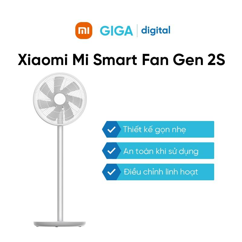 Quạt đứng thông minh Xiaomi Mi Smart Fan Gen 2S - Hàng nhập khẩu