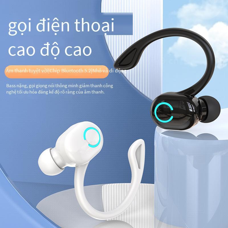 Phong cách mới nhất và sản phẩm mới tai nghe bluetooth trong tai giảm tiếng ồn 5.2 cuộc gọi độ nét cao thời lượng pin tai nghe một tai dành cho doanh nghiệp thể thao