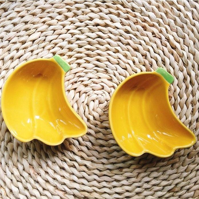 Bát Sứ Ăn Dặm Cao Cấp Quả Chuối Vàng
