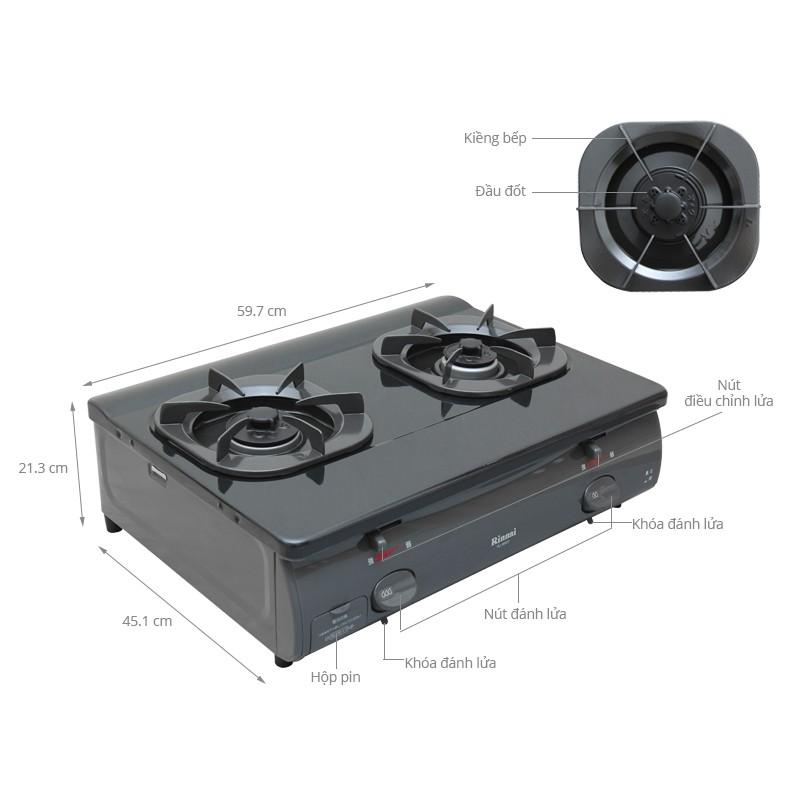 Sen chia lửa bếp gas đa năng, Sử dụng cho các dòng bếp Rinnai RV-4600,4680,8600,9600
