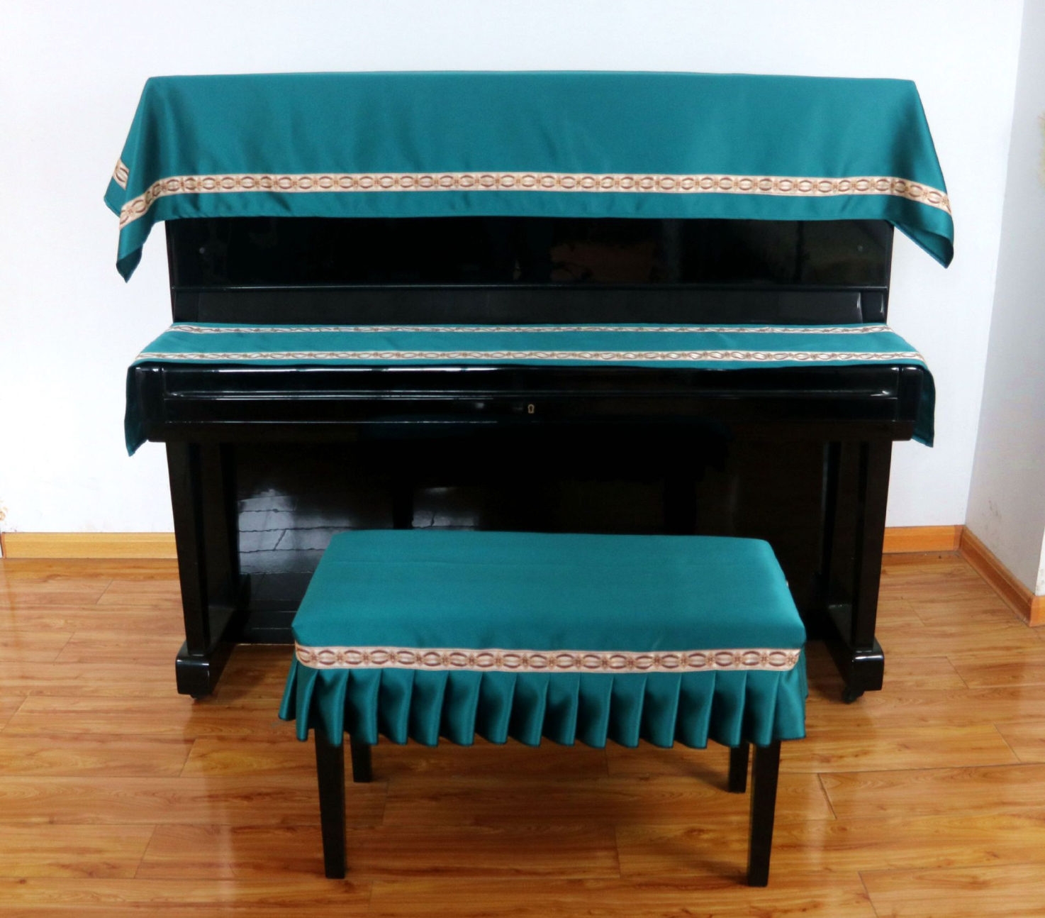 Khăn phủ đàn piano cơ đàn piano điện tử 88 phím phong cách Châu Âu cổ điển sang trọng chống bụi chống xước - Hàng chính hãng