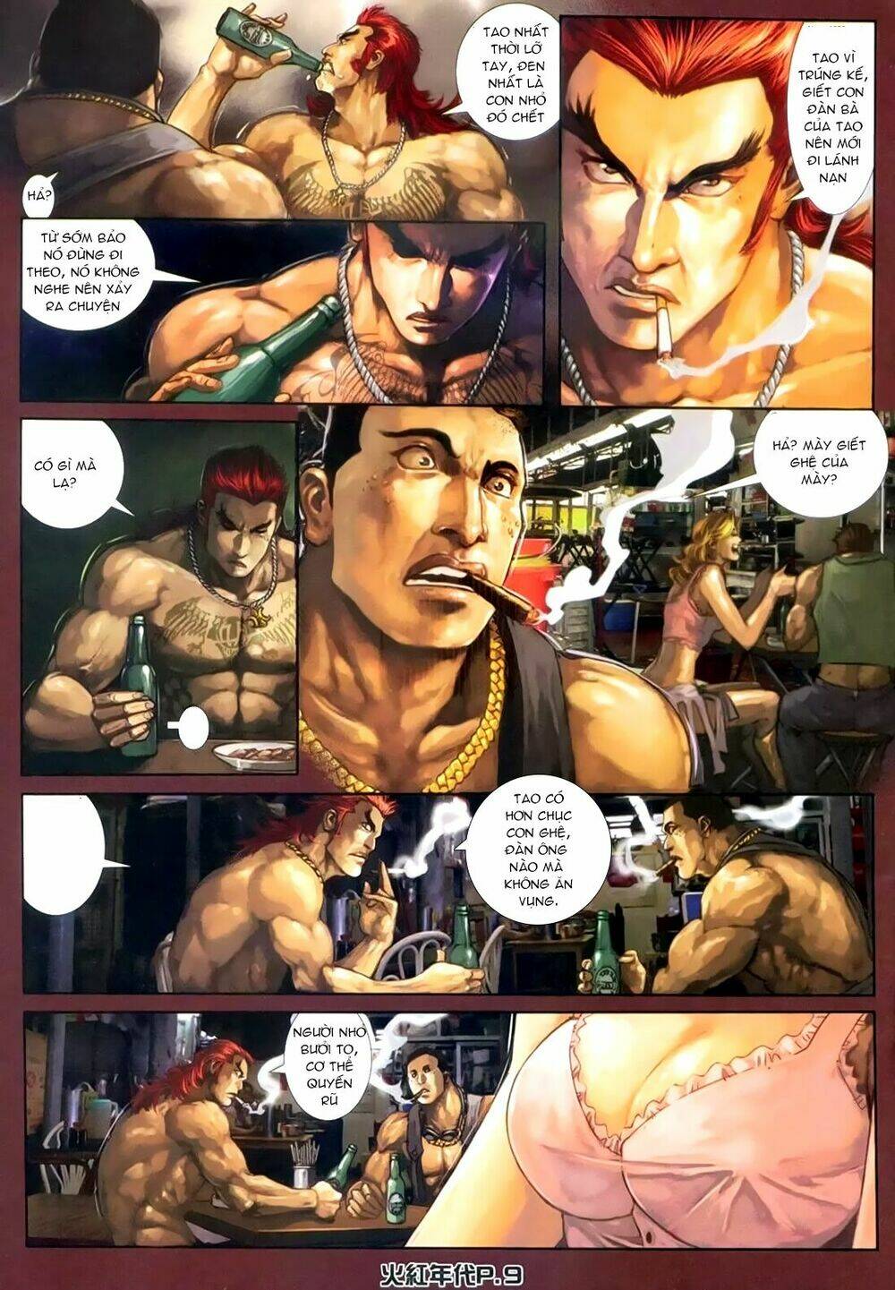 hỏa hồng niên đại hắc cốt đường chapter 154 6