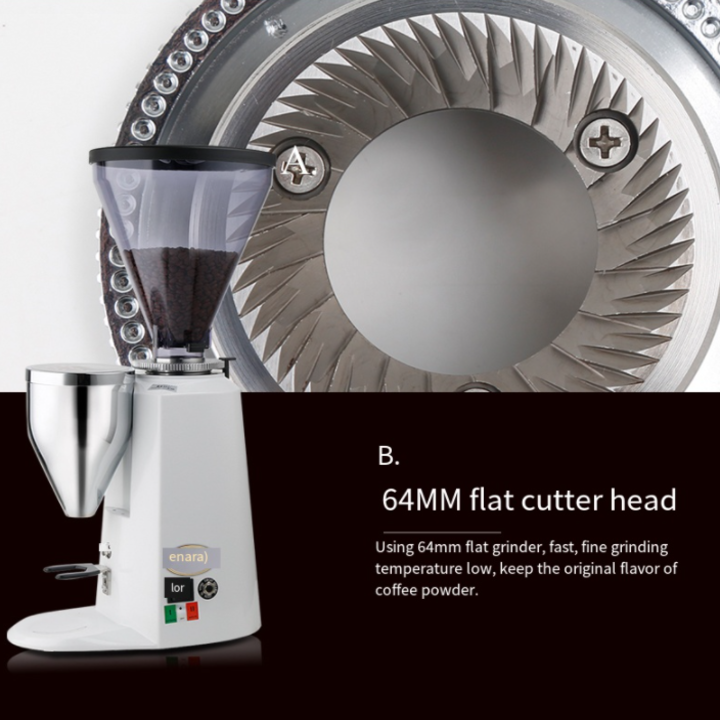 Máy xay hạt cà phê chuyên nghiệp dùng cho quán cà phê L-Beans 900A Công suất: 360W~1/2HP và tốc độ 1.450 vòng/phút với 6 – 9kg/giờ - HÀNG NHẬP KHẨU