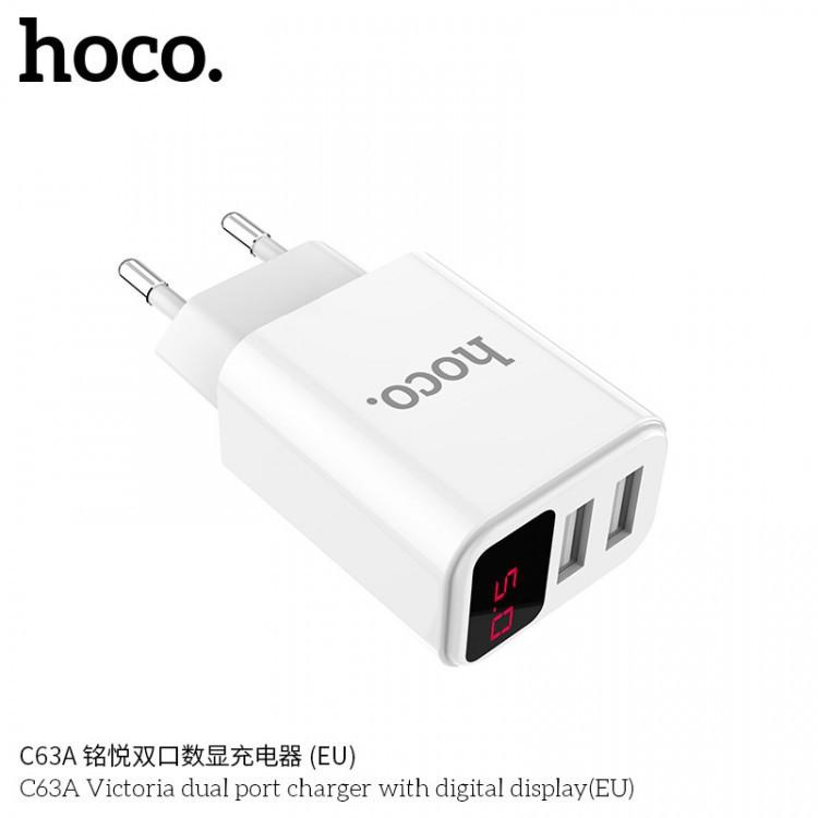 CỐC SẠC NHANH HOCO C63/C63A -Chính hãng