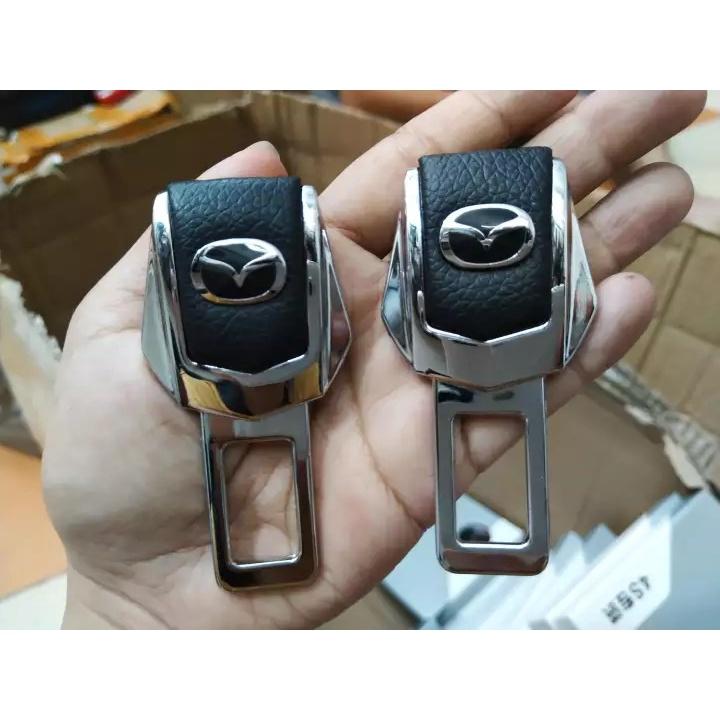 Bộ 2 Chốt ngắt tiếng kêu, chốt cài dây an toàn Ô tô Mazda