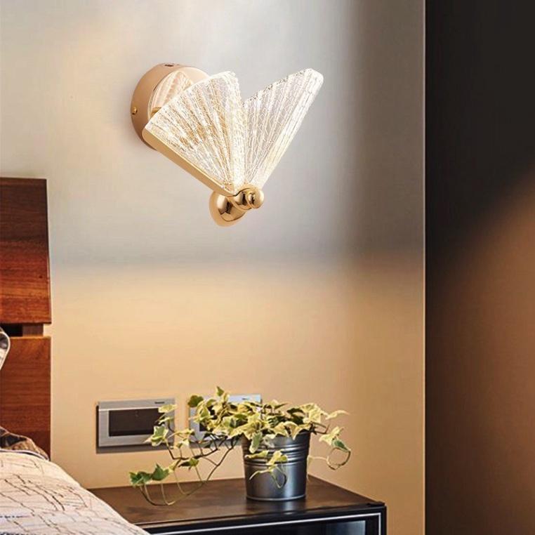 Đèn treo tường bướm,đèn tường decor,đèn treo tường phòng ngủ DT