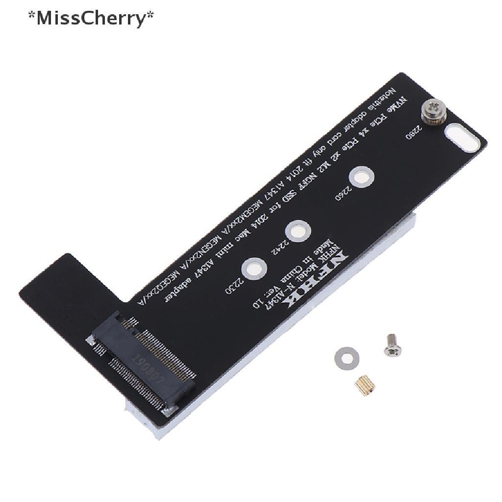 Thẻ chuyển đổi PCI-Ex4 M.2 NGFF NVME AHCI SSD thích hợp cho macbook mini A1347 đời 2014