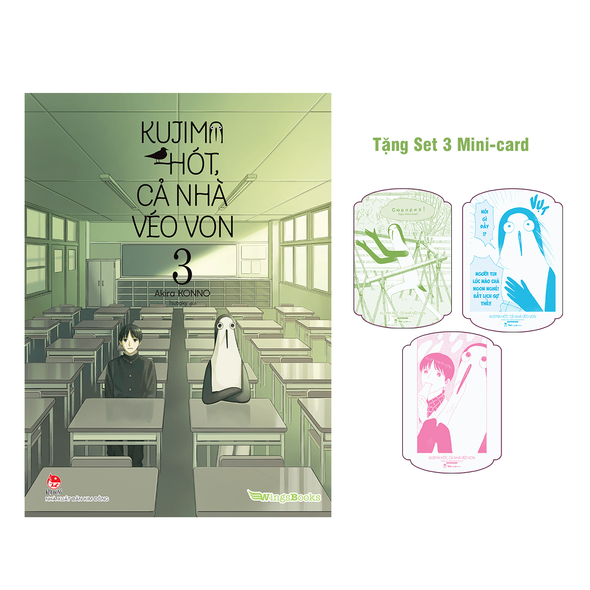 Kujima Hót, Cả Nhà Véo Von - Tập 3 [Tặng Set 3 Mini-card]