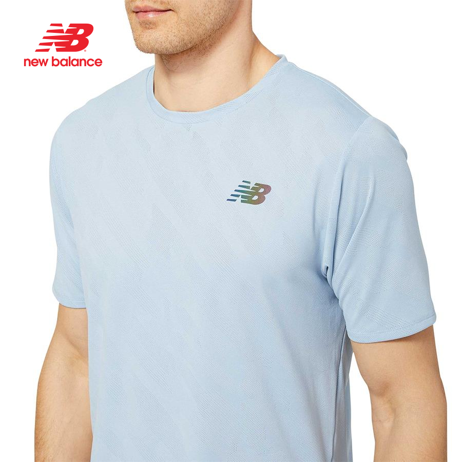 Áo thun thể thao nam New Balance RUNNING T-SHIRT M LIGHTARC - MT23281LAY (form quốc tế)