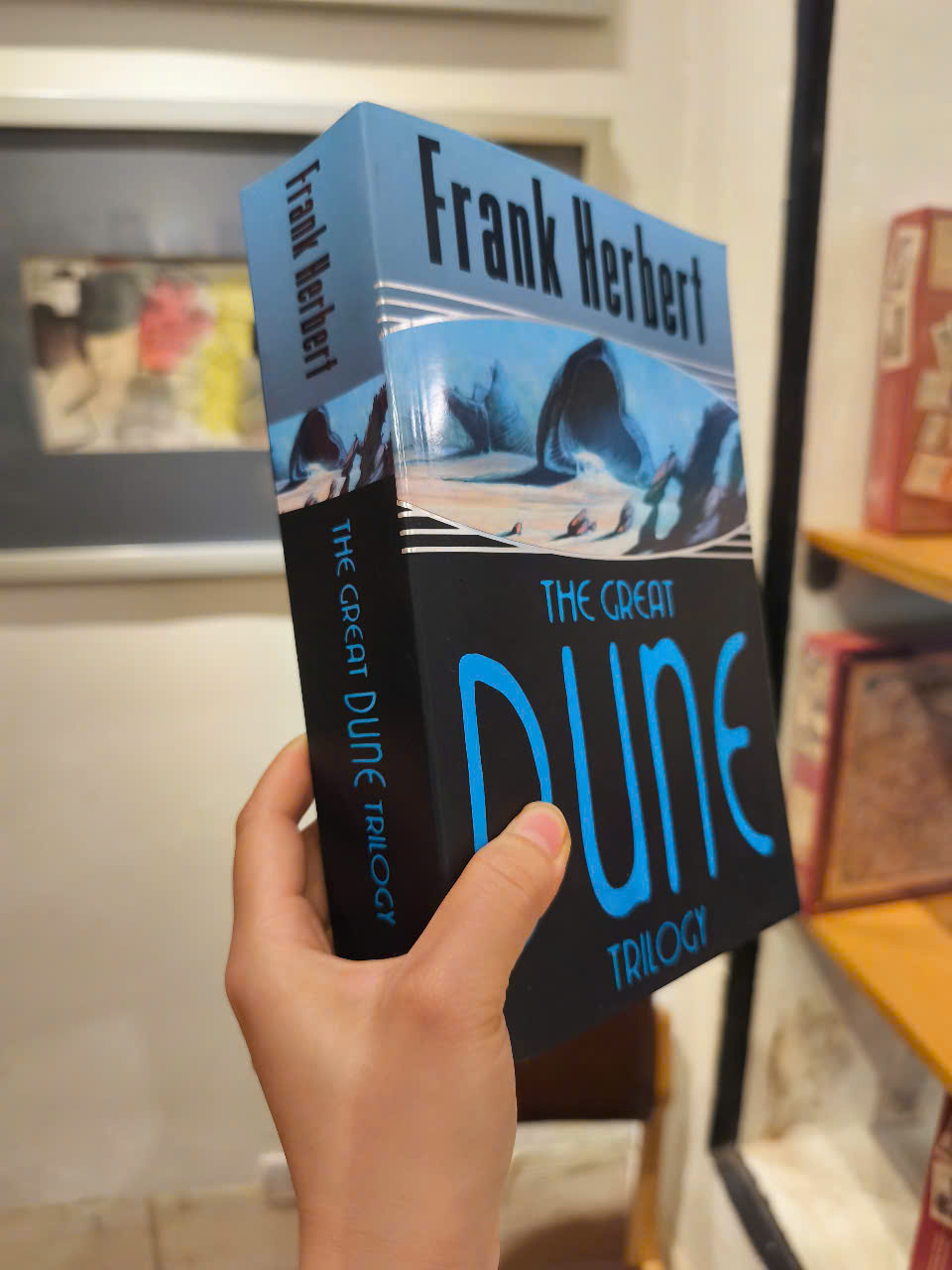 Sách - The Great Dune Trilogy: Dune, Dune Messiah, Children of Dune (Dune sequence, 1-3) by Frank Herbert/Science Fiction Triology