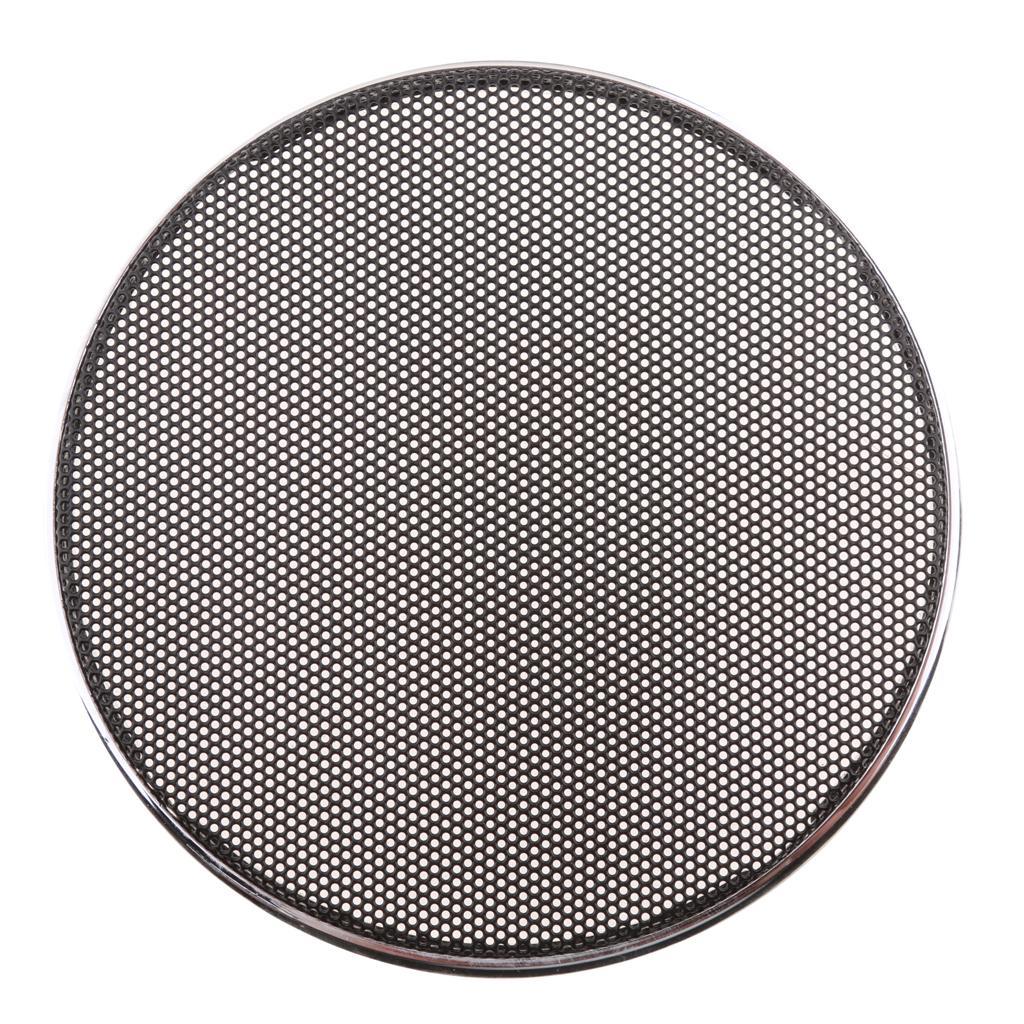 Mesh Car Speaker Subwoofer Grille Grill with 1 Rings 4 inch
