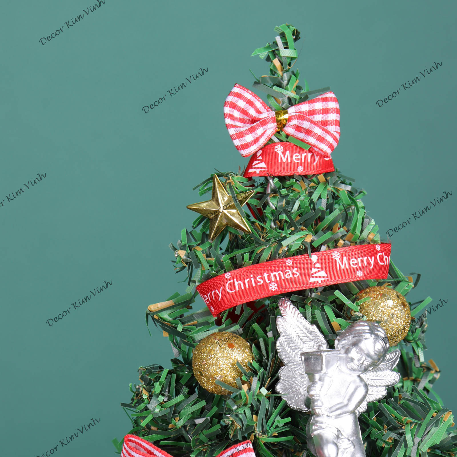 Cây Thông Nhí TNM15 Cây 20cm Trang Trí Giáng Sinh Cây Thông Noel