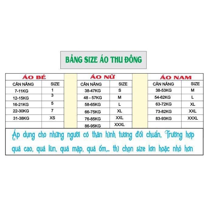 Áo Gia Đình Cao Cấp Áo Gia Đình 3 Người