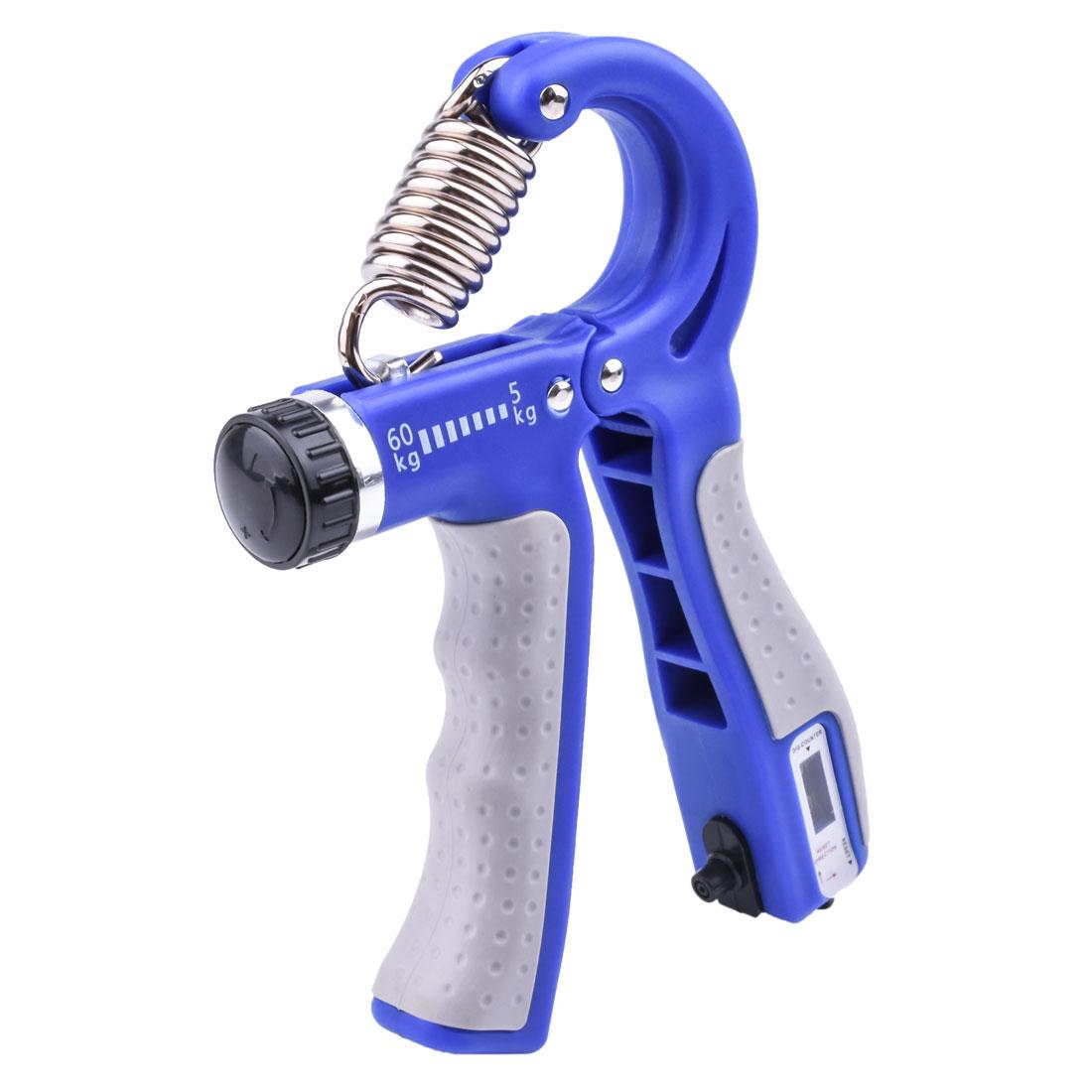 Tay cầm tay tăng cường bộ đếm ngón tay tập luyện tập luyện sức mạnh tập luyện cơ bắp phục hồi thiết bị tập thể dục cổ tay Color: Green