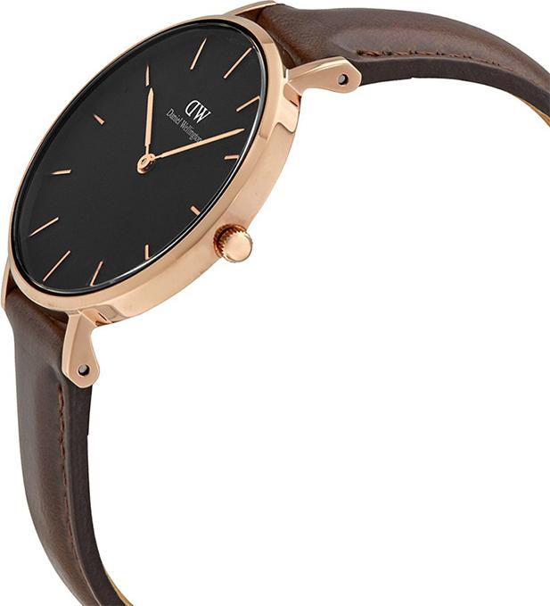 Đồng Hồ Thời Trang Nam Nữ Dây Da Daniel Wellington DW00100165 (32mm) - Đen