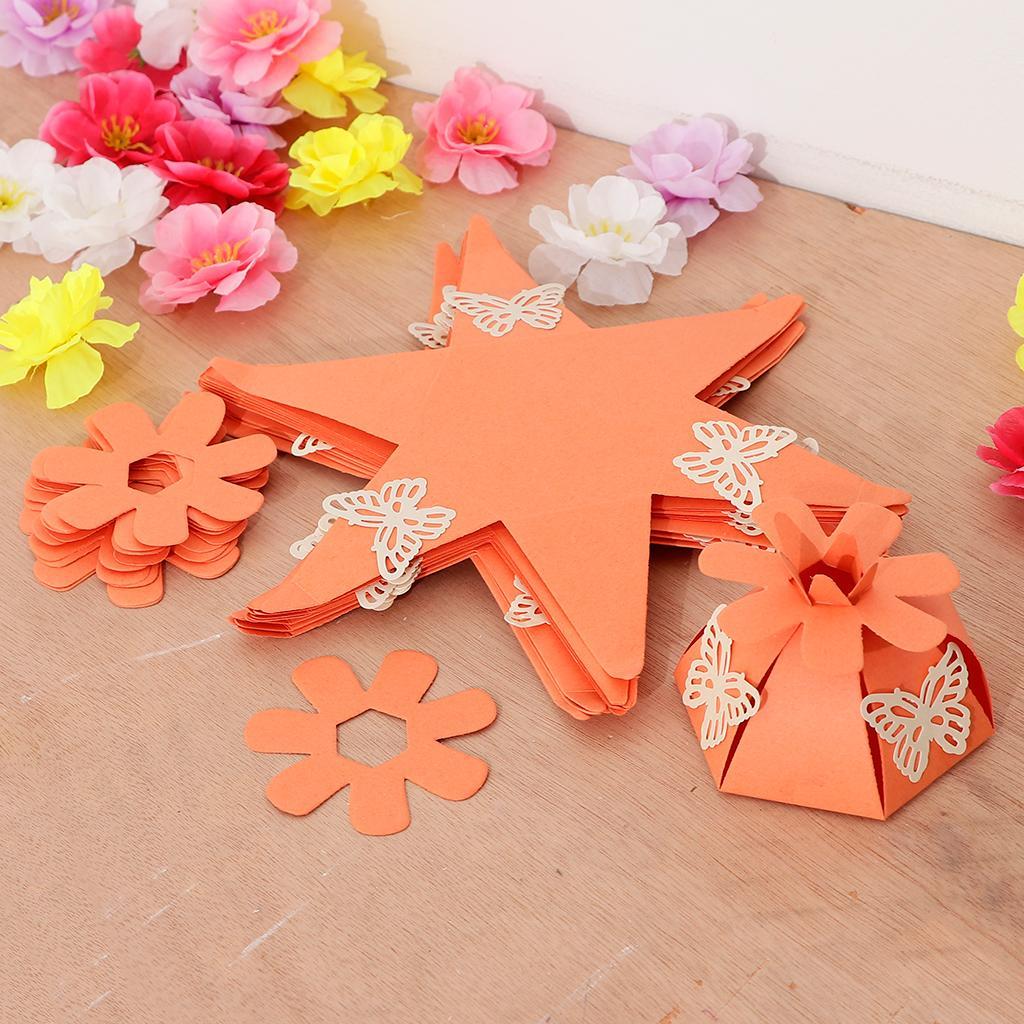 12pcs Novelty Butterfly Candy Gift Boxes DIY Wedding Birthday Favors