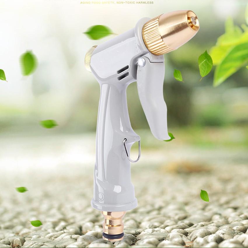 Bộ dây vòi xịt nước rửa xe, tưới cây tăng áp 3 lần, loại 3-5m 206846