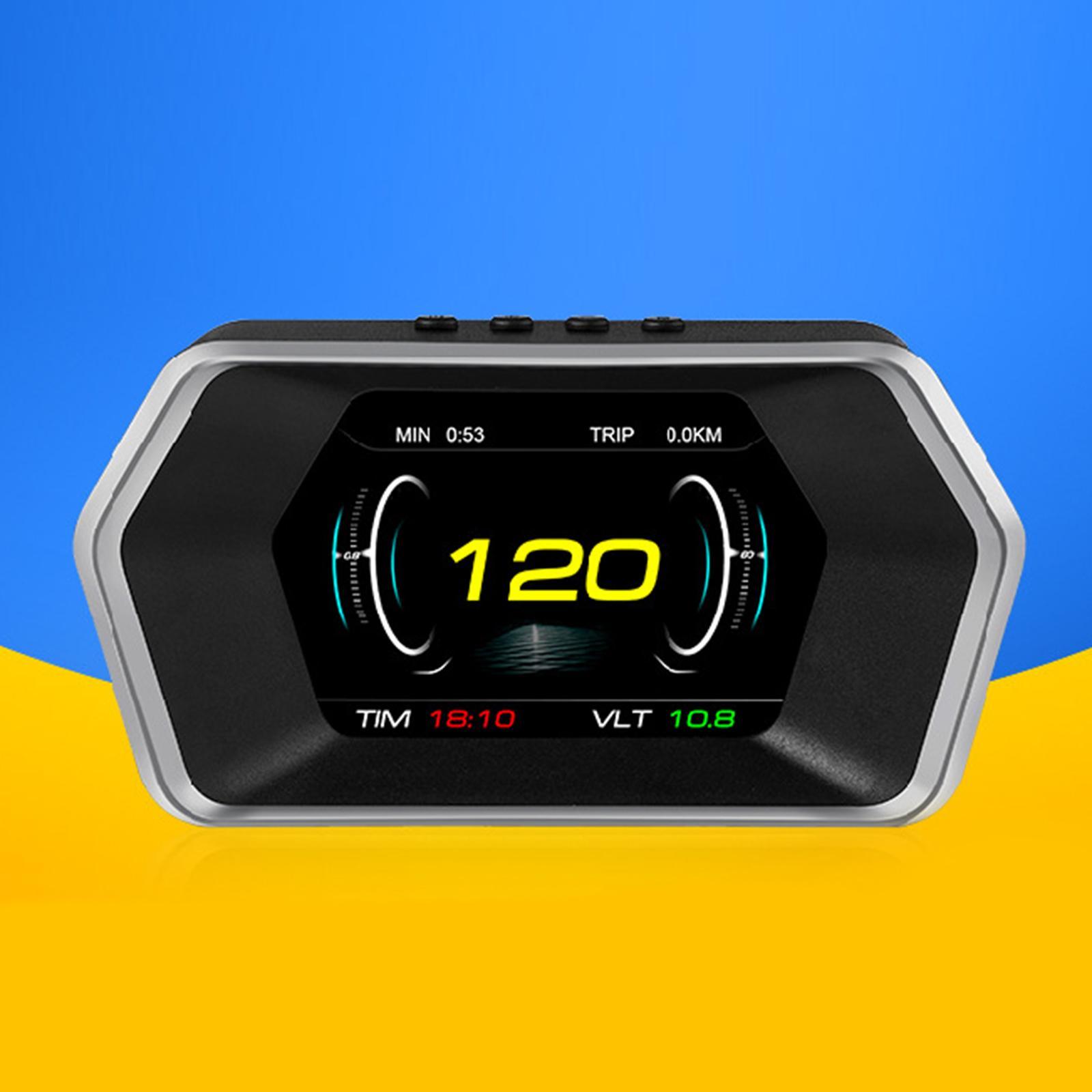 HUD Head Up Display    Speed Mileage  Display