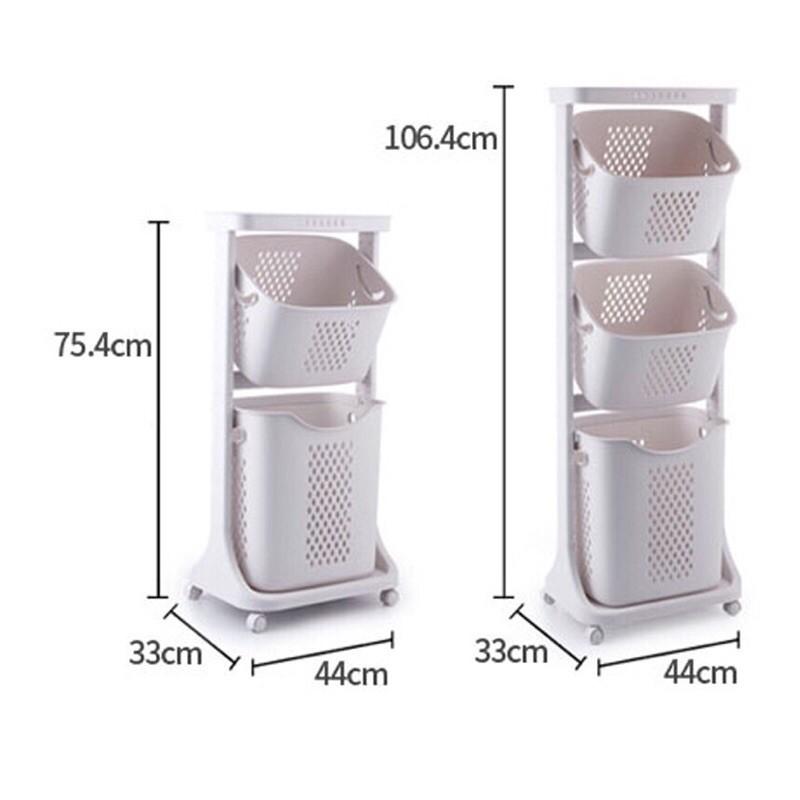 Kệ nhựa đa năng , kệ có bánh xe xoay 360 độ đa năng nhiều tầng