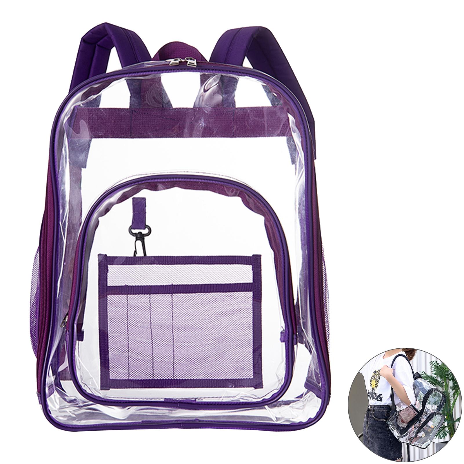 Balo trong suốt bằng vật liệu PVC chống thấm nước và chống rách chất lượng cao