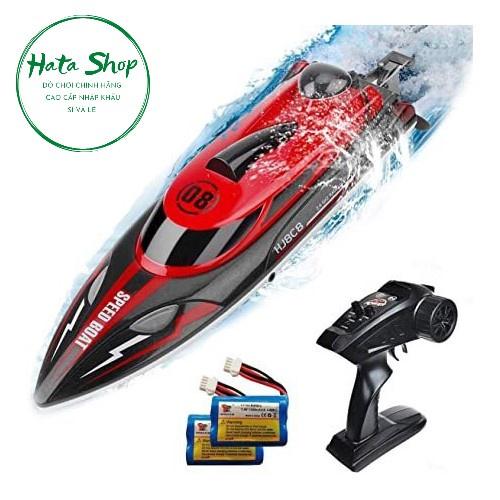 Tàu cano điều khiển từ xa HJ808 tốc độ 25km/h siêu tốc Speedboat 2.4GHZ remote control RC Racing Radio Control