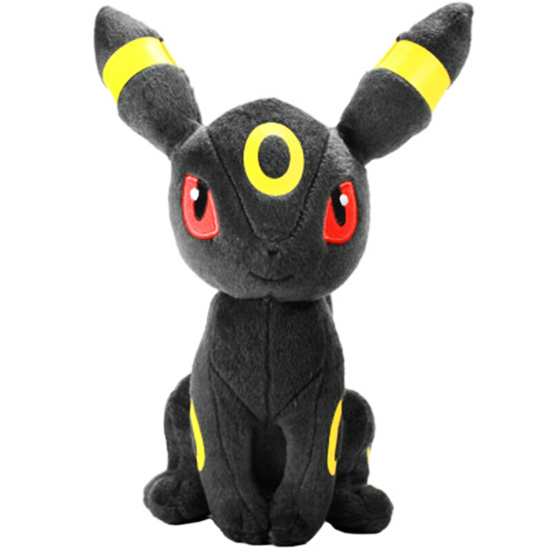Gấu bông pokemon Eevee (eevui) bóng đêm mèo Umbreon (20cm---&gt;35cm) nguyên tem nguyên tag xịn mịn đẹp hàng cao cấp, an toàn cho trẻ nhỏ