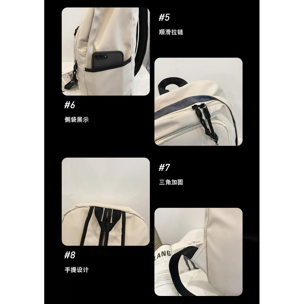 Balo đi học dung tích lớn phong cách unisex cá tính phong cách đi học, đi du lịch