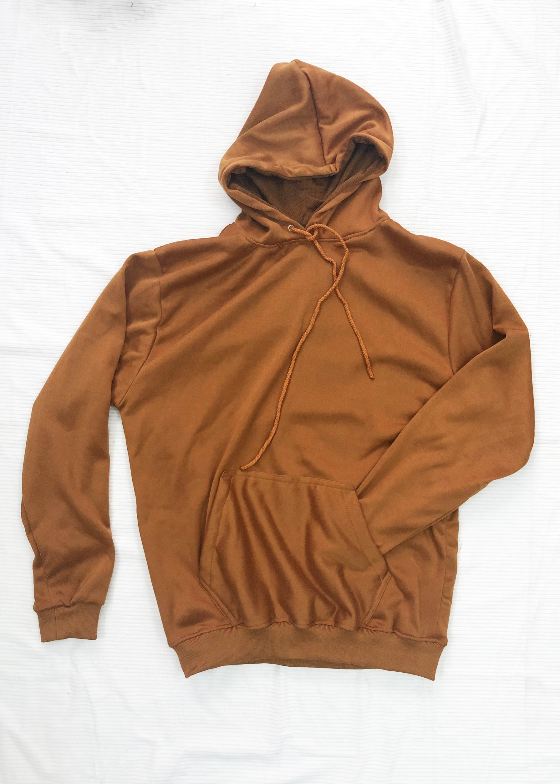 Áo Hoodie Nỉ Bông Trơn Một Màu Cá Tính Phong Cách Hàn Quốc Năng Động - LZGV016