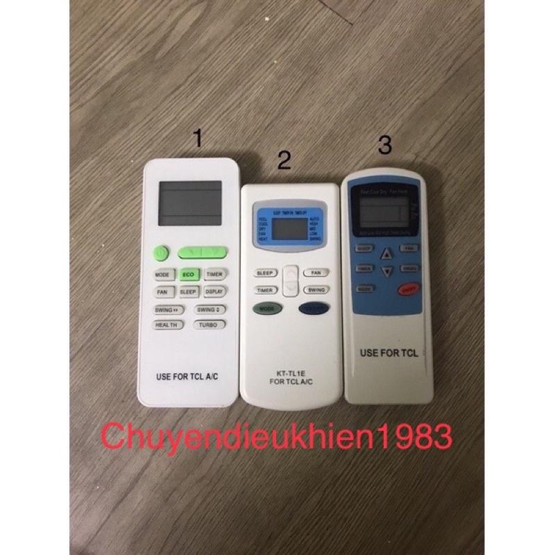 Tất cả loại remote dành cho máy lạnh TCL