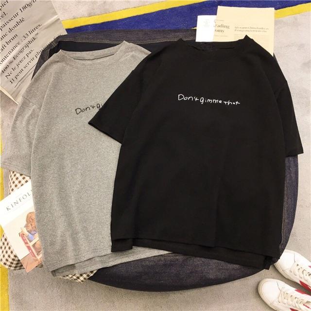 Áo thun tay lỡ form rộng