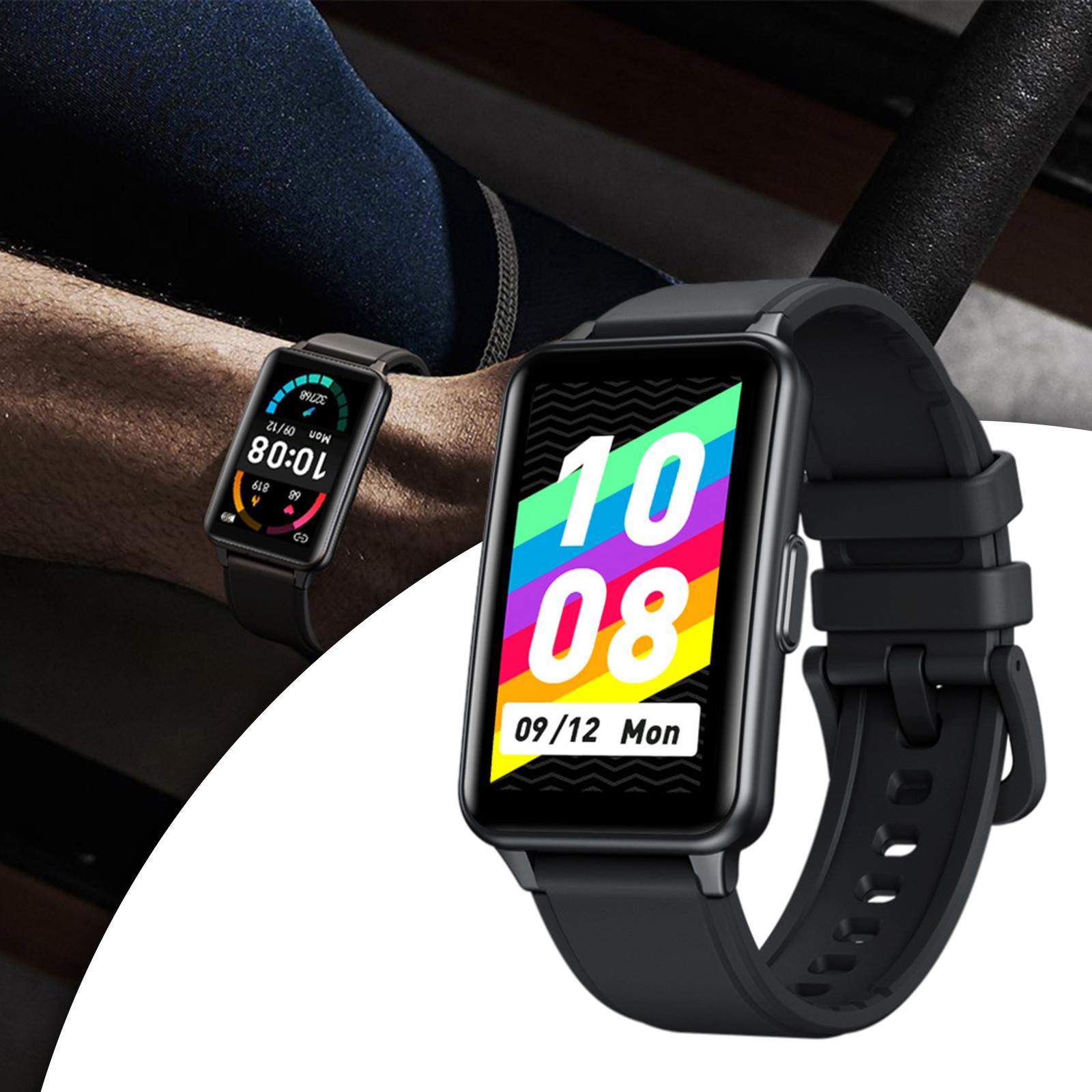 Bluetooth 5.0 Smart Watch Step Counter Wristband Sports Bracelet Blue