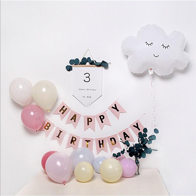 Set trang trí sinh nhật cho bé