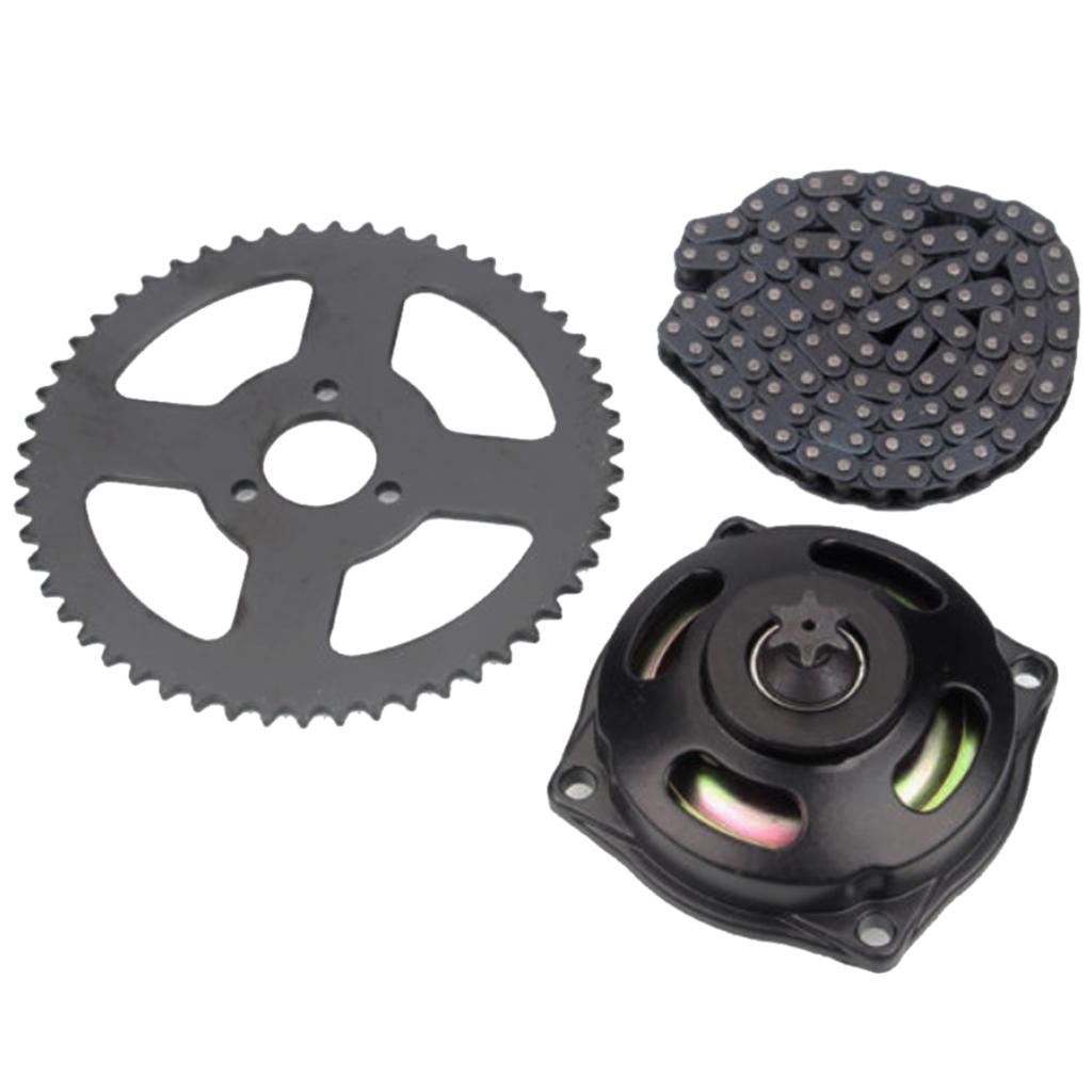 T8F Chain with 54    Sprocket for 47cc 49cc Mini Pocket Bike