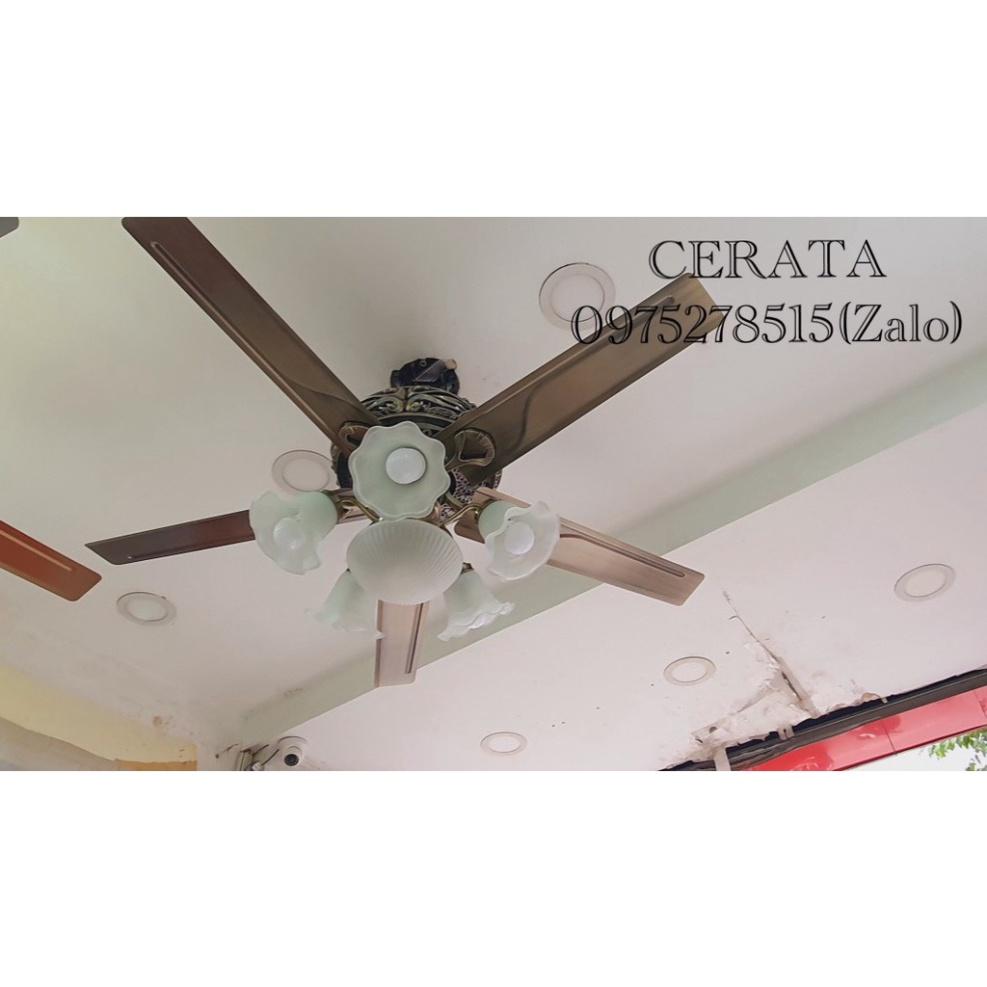 Quạt Trần Có Đèn MG-37 Promax Lõi Đồng Full 6 mức độ Gió, Lắp Cho Mọi ngôi nhà