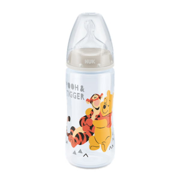 Bình Sữa Nhựa PP 300ml Disney Núm Ti Silicone S1 Nuk NU11731 (Size M) - Mẫu Ngẫu Nhiên